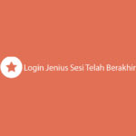 Login Jenius Sesi Telah Berakhir